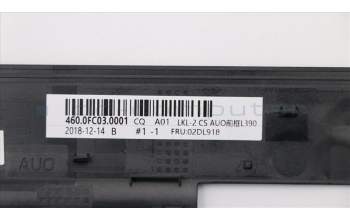 Lenovo 02DL918 BEZEL FRU B Cover On-cell Touch Black CS