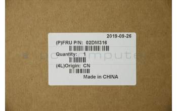 Lenovo 02DM316 COVER FRU COVER C_COVER_SUB_ASSY_FP
