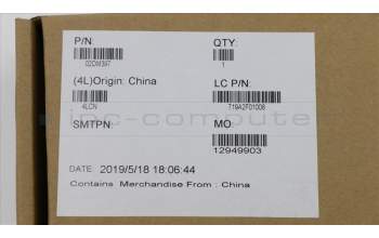 Lenovo 02DM397 CABLE FRU Camera Cable SLIM IR W/FPC
