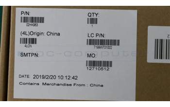 Lenovo 02HK963 MECH_ASM MECH_ASM,A-Cover,FHD