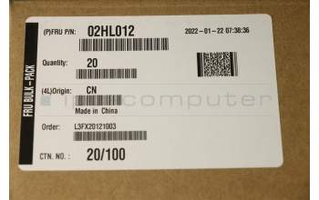 Lenovo MECH_ASM LCD RGB Bezel Sheet pour Lenovo ThinkPad X390 (20SD/20SC)