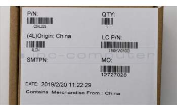 Lenovo CABLE eDP Cable,MGE pour Lenovo ThinkPad X390 (20SD/20SC)