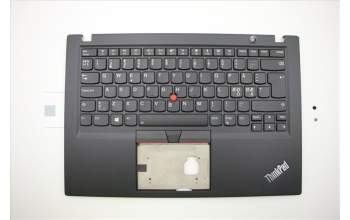 Lenovo 02HM224 MECH_ASM Ccov,NORDIC,BLKBD,BK,LTN