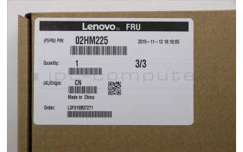 Lenovo 02HM225 MECH_ASM Ccov,POR,BLKBD,BK,LTN
