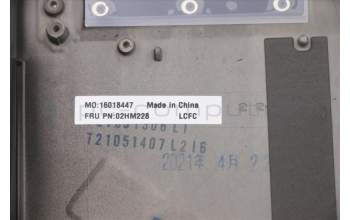 Lenovo 02HM228 MECH_ASM Ccov,SPA,BLKBD,BK,LTN