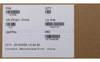 Lenovo 02HM499 BEZEL LCD Bezel wo/ CAM, CQ