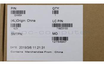 Lenovo 02HM504 HINGE Hinge,L/R,Silver,AVC