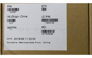 Lenovo 02HM507 FRU Hinge Kit L/R Silver for CNC AVC