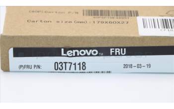 Lenovo 03T7118 MEMORY 8GB DDR3L 1600 SoIMM