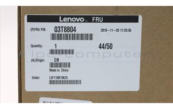 Lenovo 03T8804 HEATSINK FRU, Thermal Kit <=145W SanC
