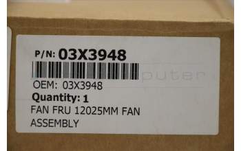 Lenovo 03X3948 12025mm fan assembly