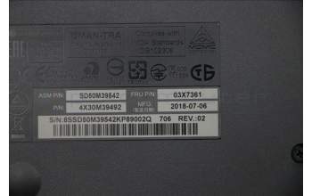 Lenovo 03X7361 KB MICE_BO FRU Essential Keyboard