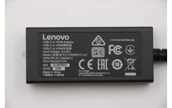 Lenovo CABLE_BO USB-C to HDMI Adapter FRU pour Lenovo ThinkPad T570 (20H9/20HA/20JW/20JX)
