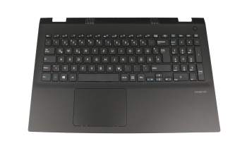 04A1-00K6100 original Medion clavier incl. topcase DE (allemand) noir/noir