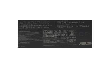 04G265003401DP original Asus chargeur 120 watts arrondie