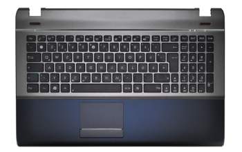 04GNZ51KGE00-1 original Asus clavier incl. topcase DE (allemand) noir/anthracite