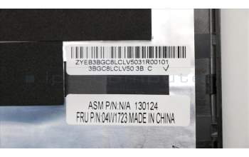 Lenovo 04W1723 COVER LCD Cover Kit 15W Texture