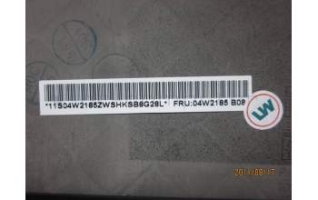 Lenovo 04W2185 FRU LCD Rear Cover ASM
