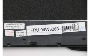 Lenovo 04W3263 LCD Cover Kit 14W, Midnight Black (Intel