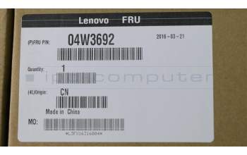 Lenovo 04W3692 FRU Keyboard Bezel w/o FP