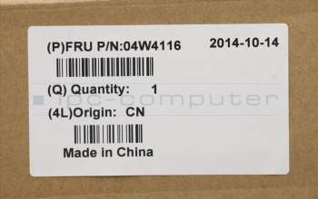 Lenovo 04W4116 COVER Base Cover 15W TW 90W MS