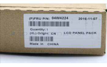 Lenovo 04W4224 FRU LCD Cover Kit Black