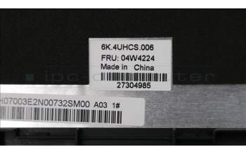 Lenovo 04W4224 FRU LCD Cover Kit Black