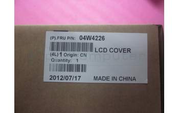 Lenovo 04W4226 COVER FRU LCD Cover Kit Dark Blue