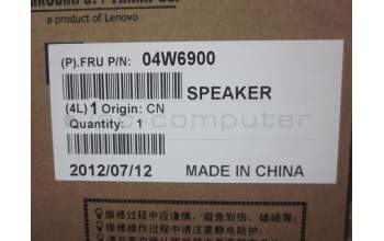 Lenovo 04W6900 FRU Speaker Forgrand LH