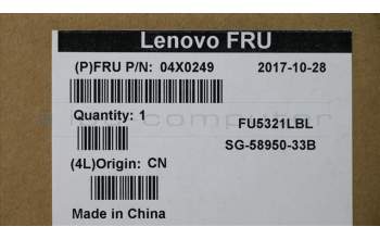 LENOVO 04X0249 NB_KYB CS13X,TH,LTN,Backlit