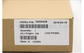 Lenovo 04X0426 LCD COVER