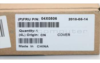 Lenovo 04X0506 ASSY REAR COVER WIFI NFC W/ANT