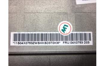 Lenovo 04X0753 FRU Base Cover ASM Taiwan65W