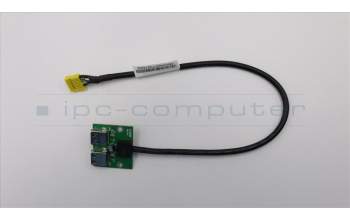 Lenovo CABLE Fru,USB2.0 W_O audio cable 370mm pour Lenovo ThinkCentre M900x (10LX/10LY/10M6)