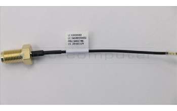 Lenovo CABLE Fru,65mm I-Pex to SMA M.2 Cable pour Lenovo ThinkCentre M900x (10LX/10LY/10M6)