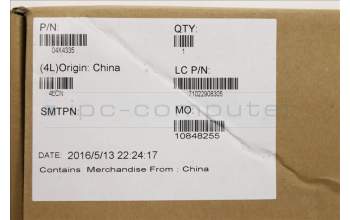 Lenovo 04X4335 FRU BSCovAsm 15W SB TW 65W,YT