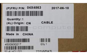 Lenovo 04X4863 Progidy FRU power button FFC cable