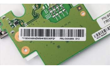 Lenovo 04X4864 Progidy FRU RJ45 subcard
