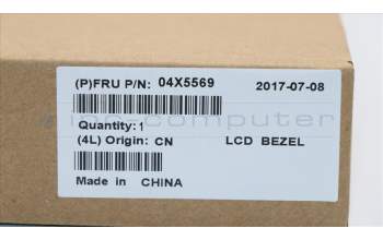 Lenovo FRU LCD Bezel non-Touch Mitsubishi pour Lenovo ThinkPad X1 Carbon 3rd Gen (20BS/20BT)