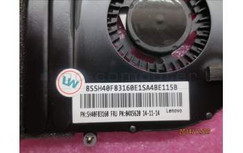 Lenovo 04X5620 Intel Dis Thermal Module w/fan, Delta