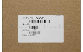 Lenovo 04X5681 MECH_ASM FRU LCD Cover Kit 15W,Red