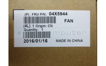 Lenovo 04X5944 HEATSINK FRU UMA Thermal Module,Delta