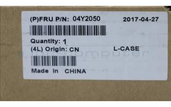 Lenovo 04Y2050 FRU Base Cover ROW SWG