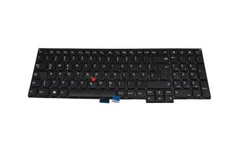 04Y2438 original Lenovo clavier DE (allemand) noir/noir avec mouse stick