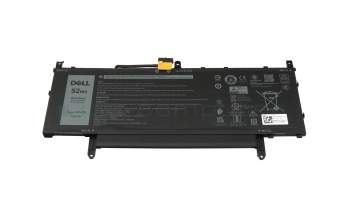 08NFC7 original Dell batterie 52Wh