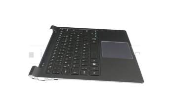 090008442074 original Samsung clavier incl. topcase DE (allemand) noir/noir avec rétro-éclairage