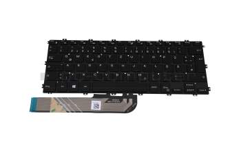 0JWPXC original Dell clavier DE (allemand) noir avec rétro-éclairage