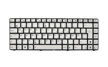 0KN0-ED3GE02 original Asus clavier DE (allemand) blanc