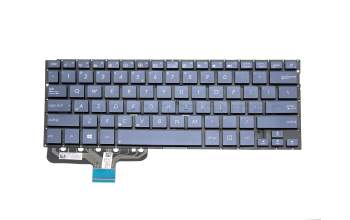 0KN0-QD1UI13 original Protek clavier US (anglais) bleu