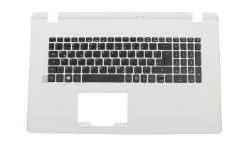 0KN1-0T1GE11 original Acer clavier incl. topcase DE (allemand) noir/blanc
